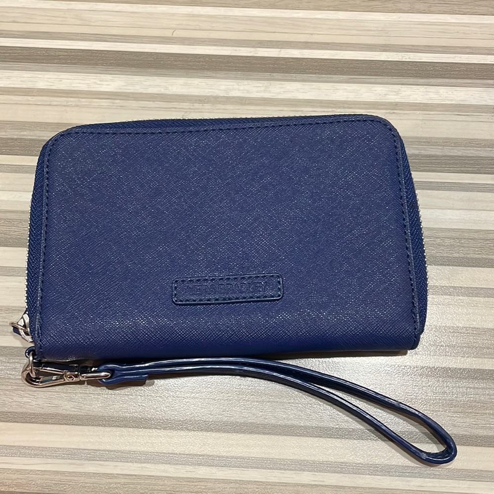 Vera Bradley Zip Around Wallet Royal Blue